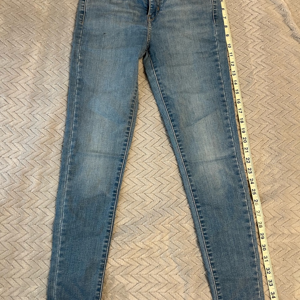 Levi's Light Blue Skinny Jeans - Stretch Denim